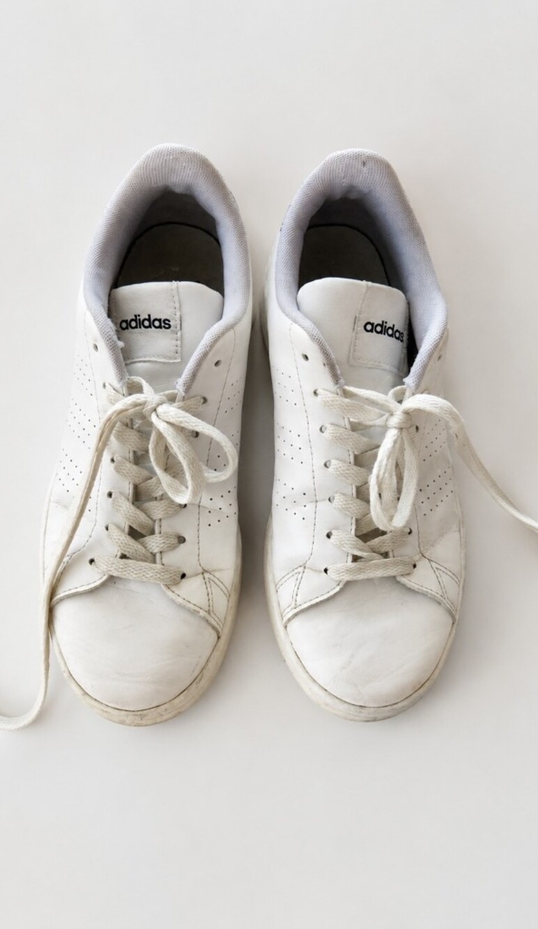 Adidas White Court Sneakers Men’s 7.5 Women’s 8.5 9 Casual Shoes